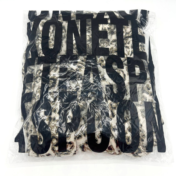 One Teaspoon Brooklyn Jumpsuit Romper Stone Leopard Animal Print - Picture 11 of 15